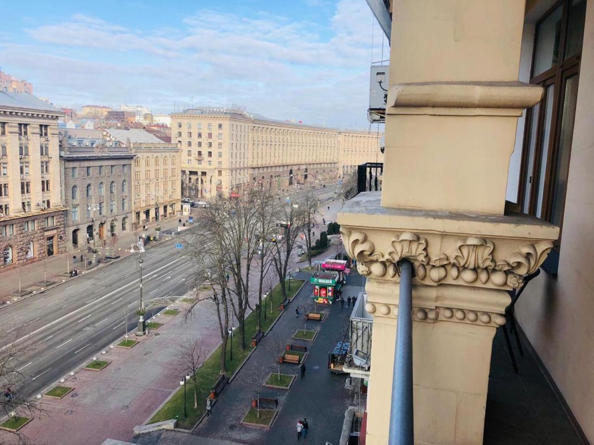 Amazing View Of Khreshchatyk! เคียฟ ภายนอก รูปภาพ